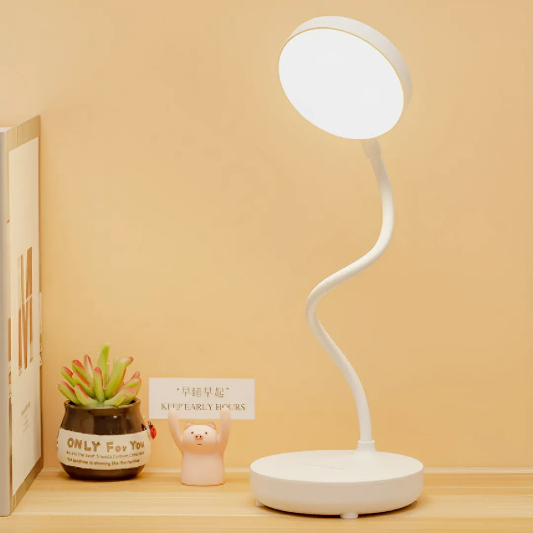 luminaria-abajur-de-mesa-led-flexivel-sem-fio-modernize-foto-frente-iluminando-ambiente