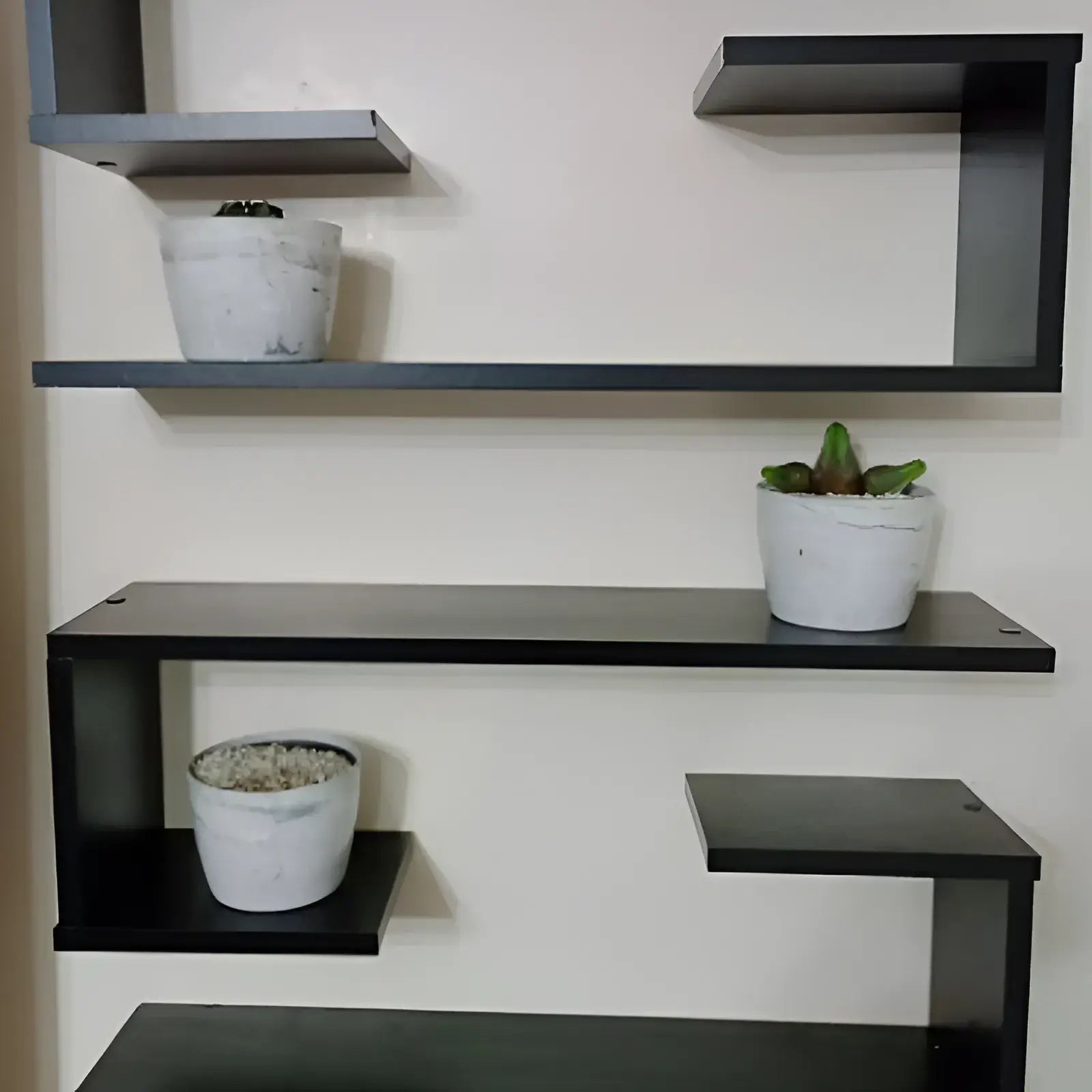 4 Prateleiras Decorativas - Estante Suspensa | Modernize